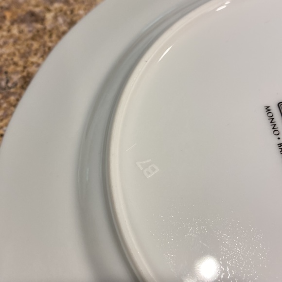 4 Christmas Song Assorted Plates 10 Strawberry Street Holiday - Picture 15 of 16